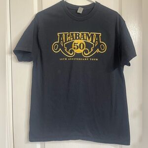 Alabama‎ 50th Anniversary Tour Official Concert T-Shirt- Size Large